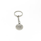 Positivity Gift, Think Happy Thoughts Keychain, Positive Outlook, Positivity Quote, Happy Thoughts Gift, Friend Gift, Encouragement Gift