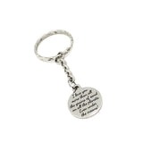 Love Gift, I Love You More Keychain, Than All The Grains Of Sand, Love Quote, Daughter Gift, Son Gift, Husband Gift, Wife Gift, Love Charm