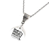 Hockey Mom Gift, Loud And Proud Hockey Mom Necklace, New Hockey Mom, Wife Gift, Gift For Mom, Gift For Her, Gift For Hockey Mom