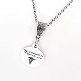 Medical Notification Jewelry, Hypersensitive Upper Airway Necklace, Medical Notice Necklace, Medical Notification Necklace, Sensitive Airway
