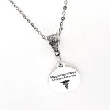 Medical Notification Jewelry, Hypersensitive Upper Airway Necklace, Medical Notice Necklace, Medical Notification Necklace, Sensitive Airway