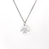 Football Necklace, Three Choices Necklace, Give It All You’ve Got, Motivation Gift, Motivating Quote, Football Lover Gift, Football Player