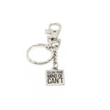 Motivation Gift, Clear Your Mind Of Can’t Keychain, Motivational Quote, Athlete Gifts, Direct Sales Gift, Motivating Gift, Encouragement
