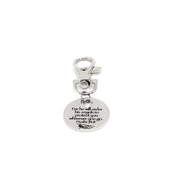 Protection Gift, For He Will Order His Angels To Protect You Wherever You Go Clip On Charm, Psalm 91 11, Daughter Gift, Son Gift