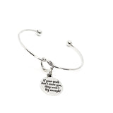 Motivational Gift, If Your Goals Don’t Scare You, They Aren’t Big Enough Bracelet, Motivational Quote, Encouragement Gift, Entrepreneur Gift