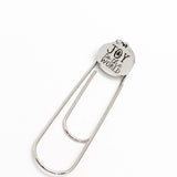 Christmas Bookmark, Joy To The World Bookmark, Charm Bookmark, Christmas Charm, Christmas Quote, Stocking Stuffer, Reader Gift, Gift For Her