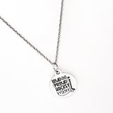 Hockey Mom Gift, Loud And Proud Hockey Mom Necklace, Hockey Mom Jewelry, Gift For Mom, Wife Gift, Mom Jewelry, Gift For Her, Mom Christmas