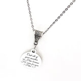 Scripture Gifts, Cast All Of Your Anxieties On Him Necklace, 1 Peter 5 7, Jesus Cares For You, Faith Jewelry, Scripture Quote, Bible Verse