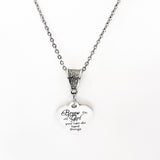 Encouraging Her, Brave Girl You Can Do Hard Things Necklace, Gift For Her, Daughter Gift, Granddaughter Gift, Niece Gift, Encouraging Quote