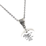 Encouraging Her, Brave Girl You Can Do Hard Things Necklace, Gift For Her, Daughter Gift, Granddaughter Gift, Niece Gift, Encouraging Quote