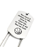 Motivation Gift, Three Choices In Life Bookmark, Basketball Player Gift, Give It All You’ve Got, Daughter Gift, Son Gift, Planner Bookmark