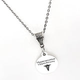 Medical Notification Jewelry, Hypersensitive Upper Airway Necklace, Medical Notice Necklace, Medical Notification Necklace, Sensitive Airway