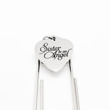 Sister Memorial, Sister To An Angel Bookmark, Remembering My Sister, Loved Sister, Sister Death, Sympathy Gift, Charm Bookmark