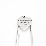 Mom Gift, Outnumbered Mom Of Boys Bookmark, Gift For Mom, Wife Gift, Mom Christmas, Mom Birthday, Mothers Day Gift, Charm Bookmark