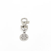 Encouragement Gift, Do You, Be You, Love You, For You Clip On Charm, Keychain Charm, Motivating Quote, Bag Charm, Encouraging Gift