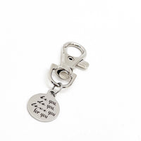 Encouragement Gift, Do You, Be You, Love You, For You Clip On Charm, Keychain Charm, Motivating Quote, Bag Charm, Encouraging Gift