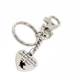 Pet Memorial Gift, No Longer By My Side But Forever In My Heart Keychain, Dog Loss Gift, Sympathy Gift, Remembering A Pet, Dog Loss Memorial