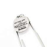Nurse Gift, God Found Some Of The Strongest Women And Made Them Nurses Bookmark, Nurse Thank You, Nursing Team Gifts, Thank You Gift