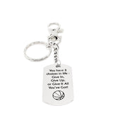 Basketball Player Gift, Three Choices In Life Keychain, Give It All You’ve Got, Motivating, Encouragement Gift, Motivating Basketball Quote