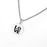 Soccer Necklace, Soccer Love Gift, Soccer Player Gift, Soccer Valentine, Soccer Mom Gift, Soccer Girlfriend Gift, Son Gift, Daughter Gift