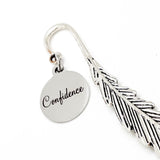 Bookmark Gift, Confidence Charm Bookmark, Affirmation Gifts, Gift For Her, Gifts For Him, Affirmation Words, Positivity Gifts, Your Word