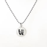 Baseball Gift, Baseball Love Necklace, Baseball Player Gift, Baseball Valentine, Baseball Mom Gift, Baseball Girlfriend Gift, Son Gift