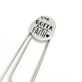 Faith Gift, Gotta Have Faith Bookmark, Bible Bookmark, Reader Gift, Christian Gifts, Faith Bookmark, Faith Quotes, Charm Bookmark