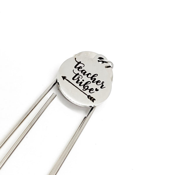 Teacher Gifts, Teacher Tribe Bookmark, Teacher Bookmark, Gifts For Teachers, New Teacher Gift, End of School Gifts, Teacher Valentine Gift