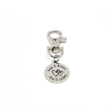 Bag Charm, Hugs And Kisses, Love And Wishes Charm, Love Gift, Everyday Valentine, I Love You Gift, Anniversary Gift, Keychain Charm