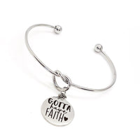 Faith Gifts, Gotta Have Faith Bracelet, Charm Bracelet, Believe Gifts, Christian Bracelet, Faith Jewelry, Faith Charm, Christian Jewelry