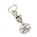 Faith Gift, Even Through Deep Waters I Will Be With You Bracelet, Isaiah 43 2 Charm, Charm Bracelet, Christian Gift, Scripture Gift For Her