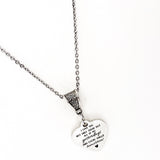 Love Gift, I Love You Necklace, Yesterday Today Tomorrow, Wife Gift, Anniversary Gift, Love Charm, Anniversary Jewelry Gift