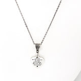 Love Gift, I Love You Necklace, Yesterday Today Tomorrow, Wife Gift, Anniversary Gift, Love Charm, Anniversary Jewelry Gift