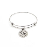 Love Gift, Hugs And Kisses, Love And Wishes Bracelet, Love Jewelry, Valentines Day Gift, Wife Gift, Girlfriend Gift, Daughter Gift For Her