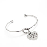 Memorial Gift, I Have An Angel In Heaven I Call Her Sister Bracelet, Charm Bracelet, Loss Of Sister Sympathy Gift, Remember My Sister