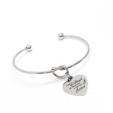 Memorial Gift, I Have An Angel In Heaven I Call Her Sister Bracelet, Charm Bracelet, Loss Of Sister Sympathy Gift, Remember My Sister