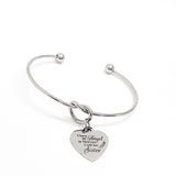 Memorial Gift, I Have An Angel In Heaven I Call Her Sister Bracelet, Charm Bracelet, Loss Of Sister Sympathy Gift, Remember My Sister