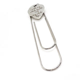 Love Gift, With My Whole Heart For My Whole Life Bookmark, Planner Paper Clip, Wife Gift, Wedding Gift, Paper Clip Bookmark, Reader Gift