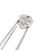 Love Gift, With My Whole Heart For My Whole Life Bookmark, Planner Paper Clip, Wife Gift, Wedding Gift, Paper Clip Bookmark, Reader Gift
