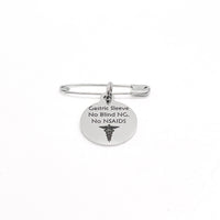 Medical Pin, Gastric Sleeve Pin, Medical Notice, Medical Awareness, Gastric Sleeve Notification, Medical Charm, Pin Charm, Lapel Pin