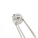 Love Gift, Hugs And Kisses, Love And Wishes Bookmark, Planner Paper Clip, Wife Gift, Valentines Day Gift, Charm Bookmark, Reader Gift