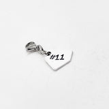 Bag Charm, Home Plate Clip On Charm, Personalized Baseball Bag Charm, Softball Bag Charm, Gift, Baseball Gift, Keychain Clip, Softball Gift