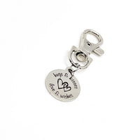 Bag Charm, Hugs And Kisses, Love And Wishes Charm, Love Gift, Everyday Valentine, I Love You Gift, Anniversary Gift, Keychain Charm