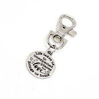 Bag Charm, Love Brings Us Home Charm, Life Takes Us To Unexpected Places, Love Gift, Everyday Valentine, I Love You Gift, Keychain Charm