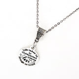 Love Gift, Life Takes Us To Unexpected Places But Love Brings Us Home Necklace, Daughter Gift, Wife Gift, Anniversary Gift, Love Charm