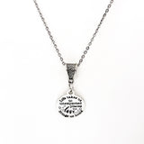 Love Gift, Life Takes Us To Unexpected Places But Love Brings Us Home Necklace, Daughter Gift, Wife Gift, Anniversary Gift, Love Charm