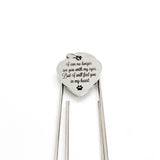 Pet Memorial Gift, I Can No Longer See You With My Eyes But I Will Feel You With My Heart Bookmark, Reader Gift, Remembering My Pet