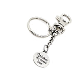 Encouragement Gift, Wishes Do Come True Keychain, Charm Keychain, Clip On Keychain, Wife Gift, Daughter Gift, Granddaughter Gift