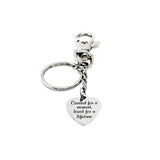 Miscarriage Memorial, Carried For A Moment, Loved For A Lifetime Keychain, Pregnancy Loss Gift, Miscarriage Gift, Sympathy Gift