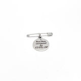 Vaccinated Pin, I Have Been Vaccinated For COVID-19 Pin, Vaccine Notice, Medical Awareness Pin, Vaccine Pin, Vaccination Notice